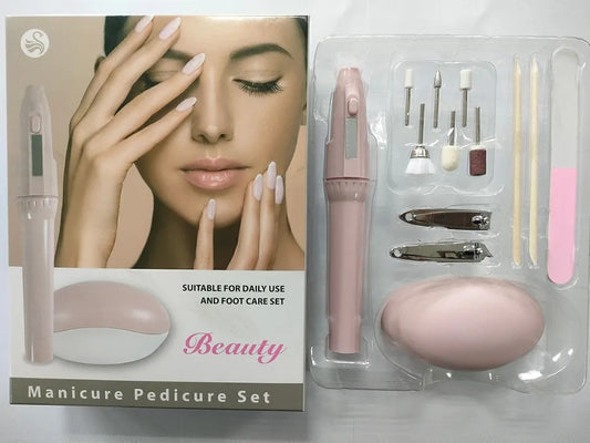 Set Manicure Pedicure con Drill Beauty