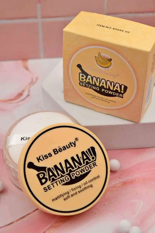POLVO BANANA 🍌 Kiss Beauty