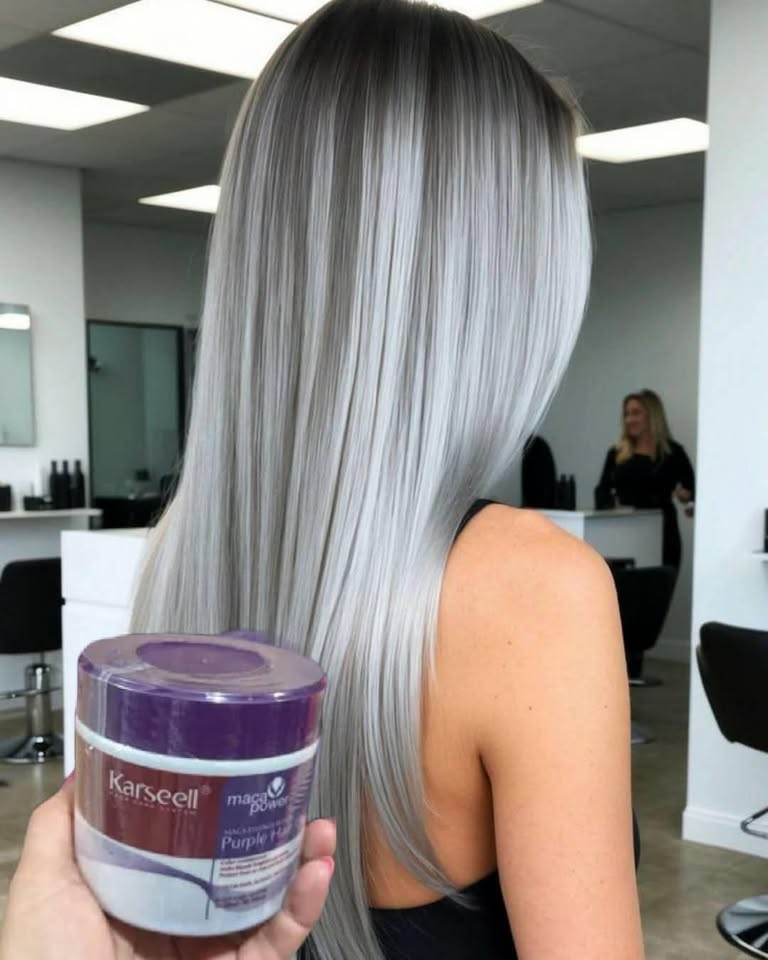 Mascarilla matizante Karseell Purple Hair ORIGINAL