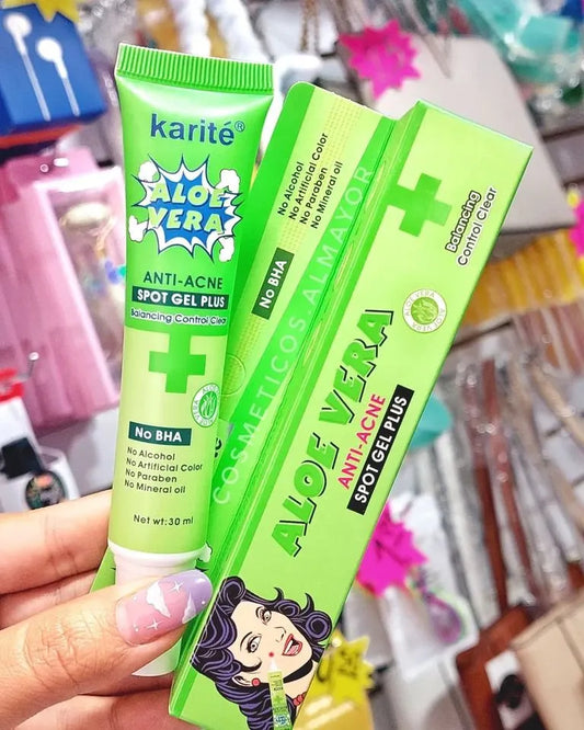 Crema Gel Antiacné Aloe Vera Karité