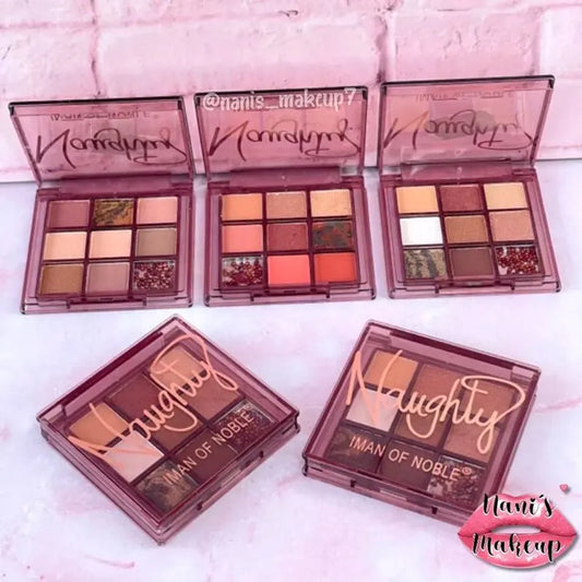 Paleta de Sombras Naughty de iman of noble MINI