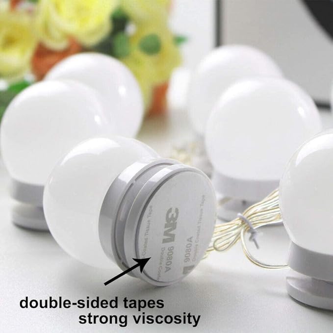Bombillos LED para Espejo Vanity Mirror USB 3 Colores