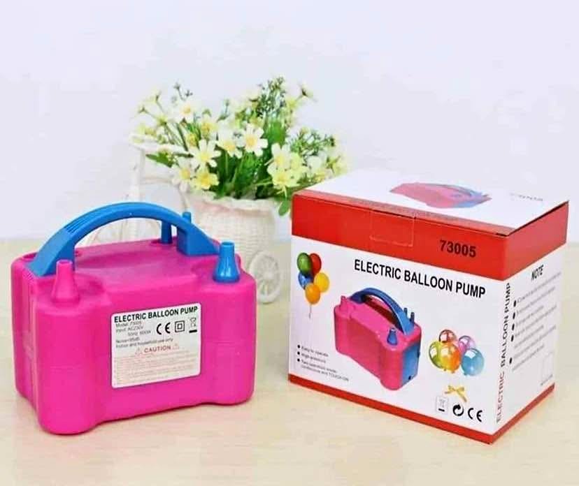Inflador de globos eléctrico Doble Boquilla