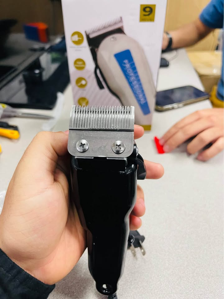 Máquina de Peluquería Profesional 9 Piezas ✨