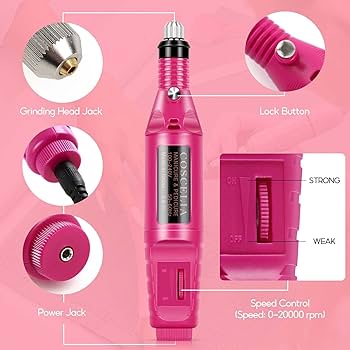 Drill Pulidor de Uñas Eléctrico