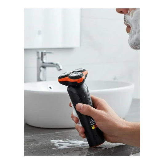 Afeitadora Electrica Geemy 9010 Alto Rendimiento Pantalla LCD