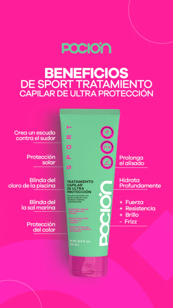 Sport Tratamiento Capilar De ultra Protección La Pocion