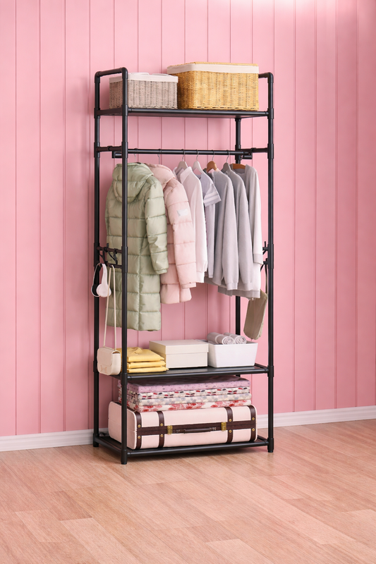 Closet Multifuncional Perchero Organizador de Ropa