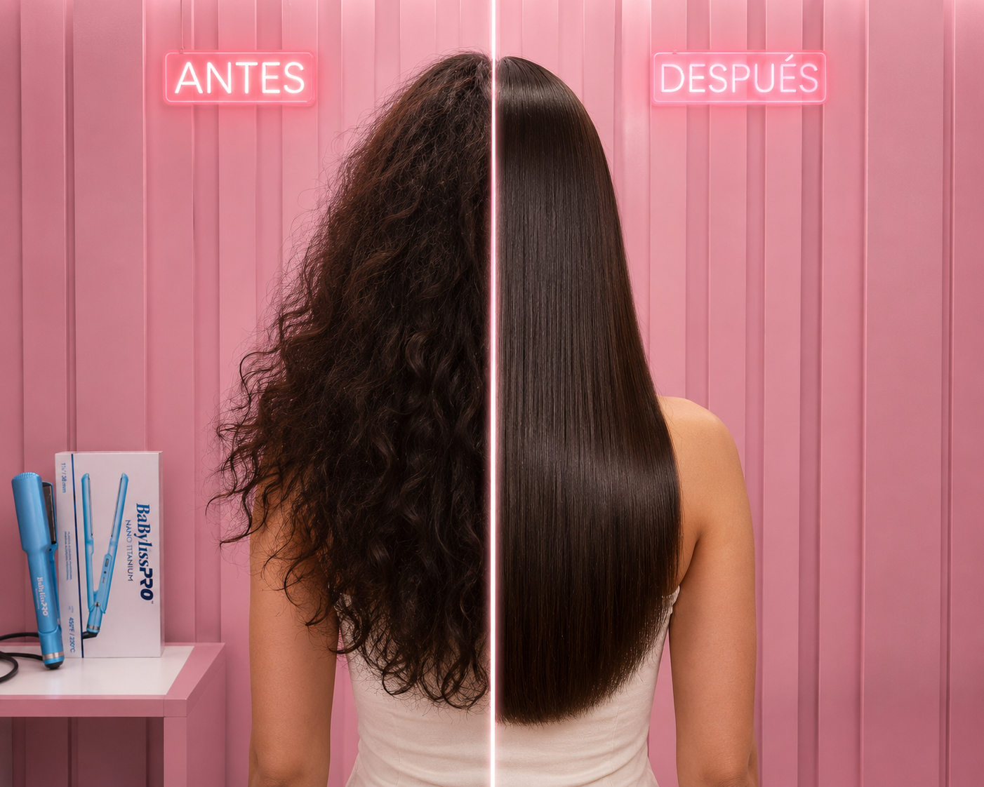 Plancha Babyliss Pro Nano Titanium Placa Ancha ORIGINAL