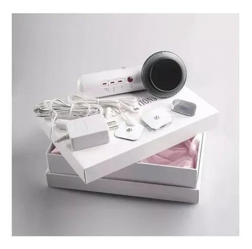 Masajeador Ultrasonido Infrarojo Galvanica Portátil 3 En 1