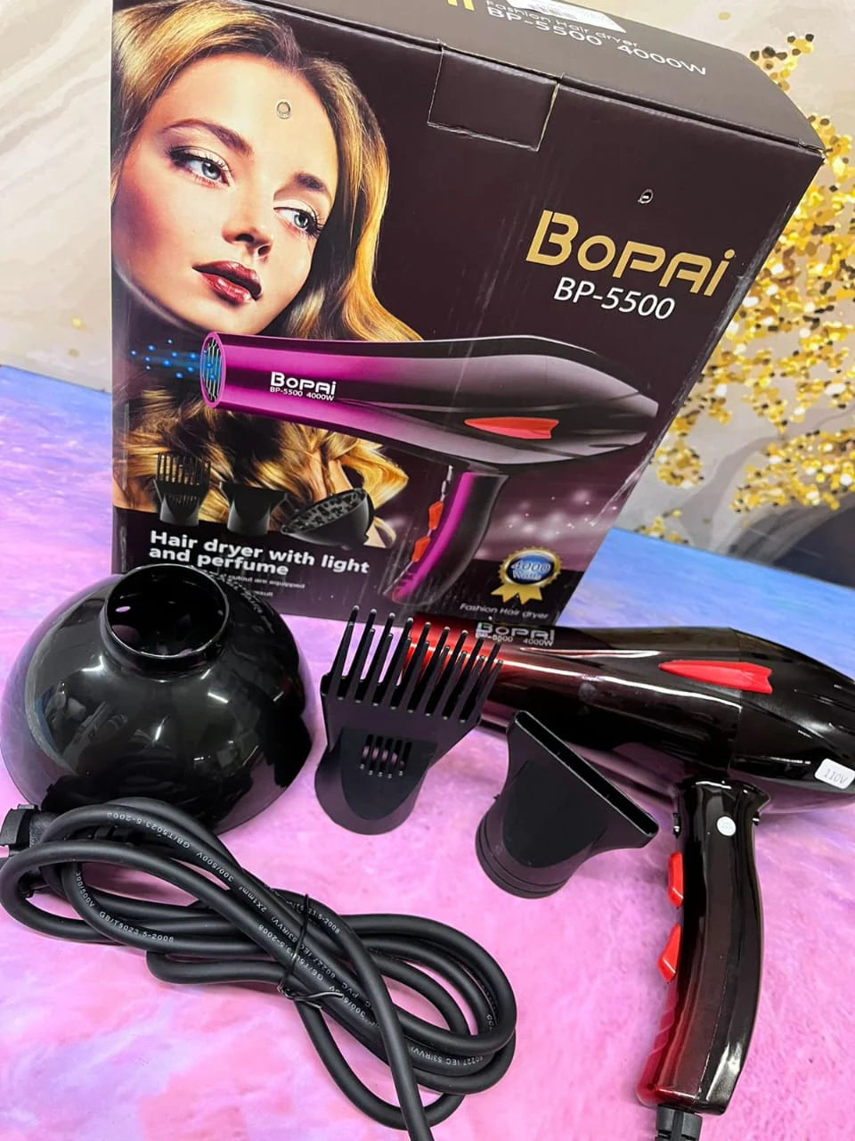 Secador de Cabello Bopai 4000W