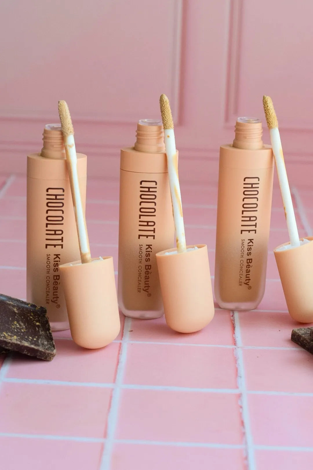 Corrector Liquido Empaque Chocolate  Kiss Beauty