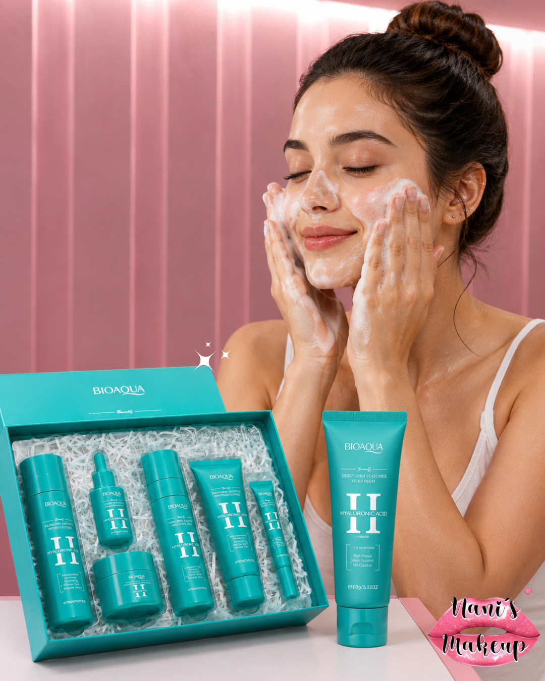 Kit de Skincare Ácido Hialurónico Bioaqua