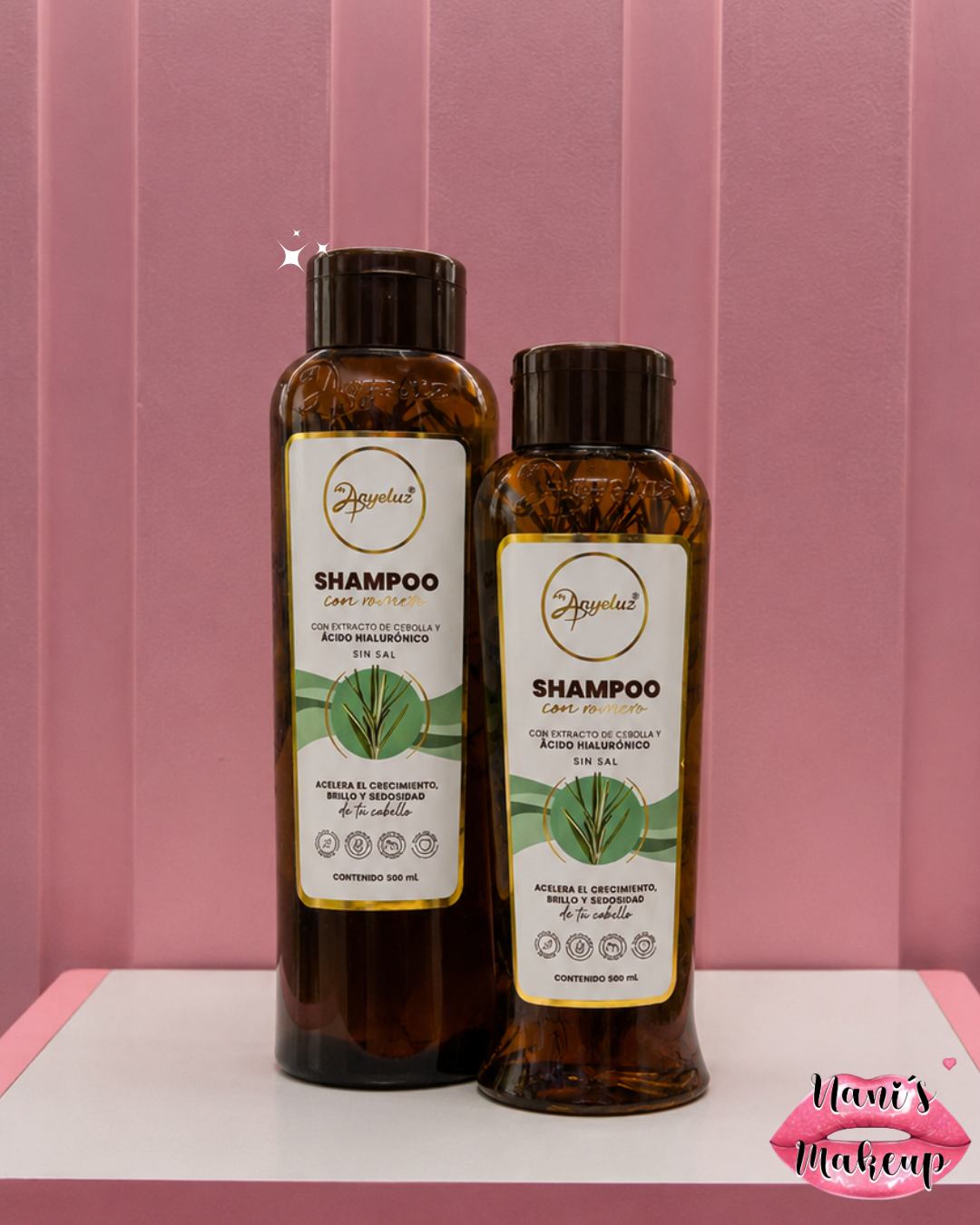 Shampoo con Romero Anyeluz