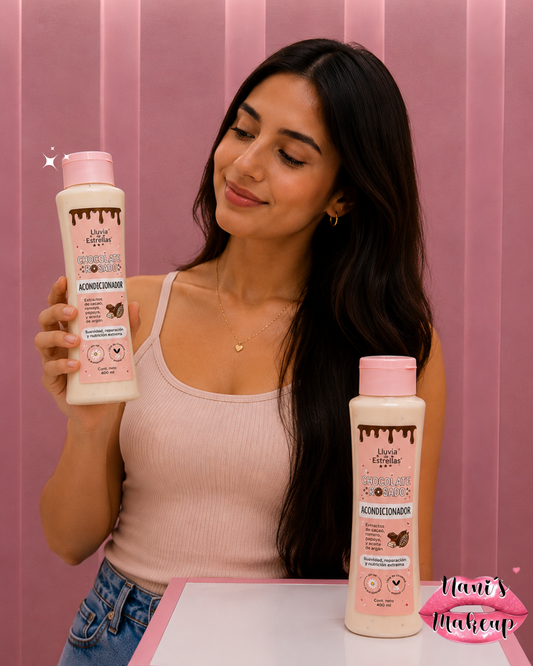 Acondicionador Capilar Chocolate Rosado – Lluvia de Estrellas