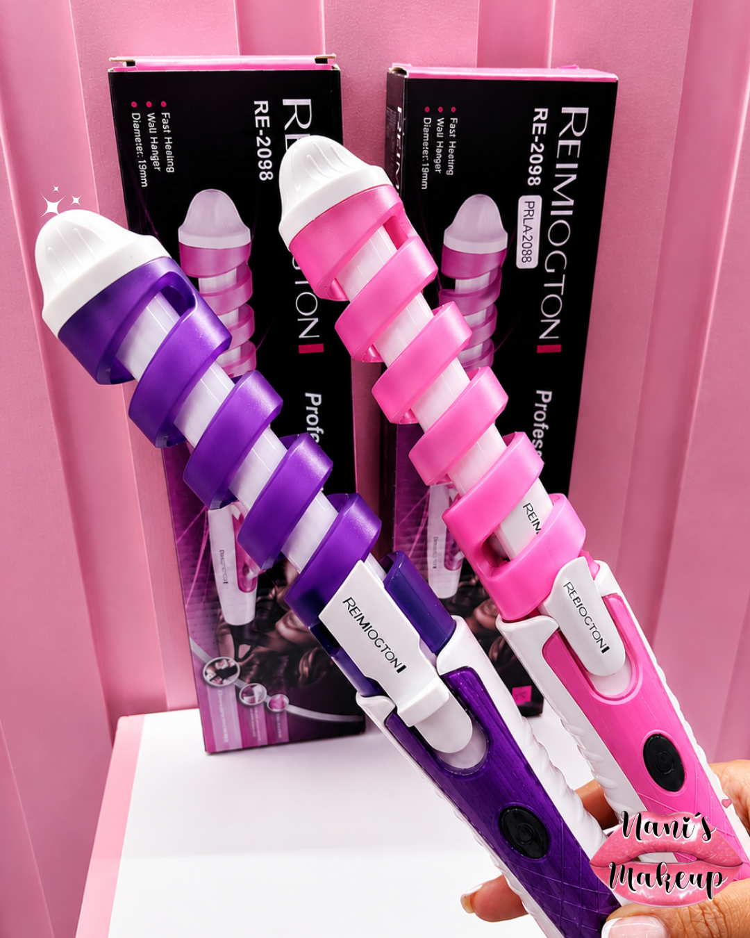 Pinza Rizadora con Espiral
