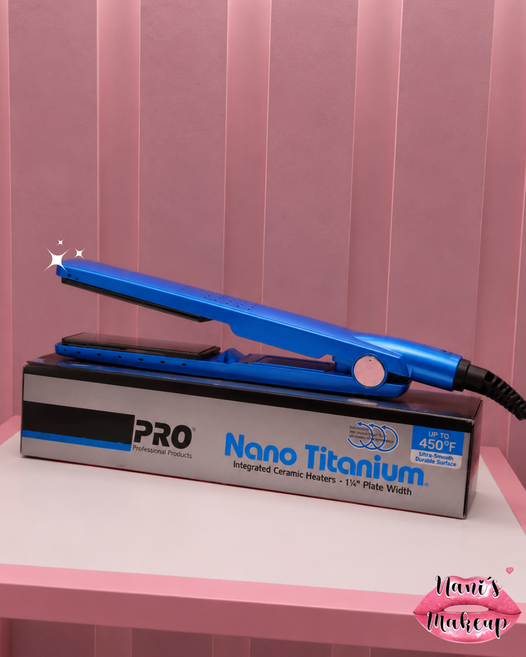 Plancha para el Cabello Nano Titanium