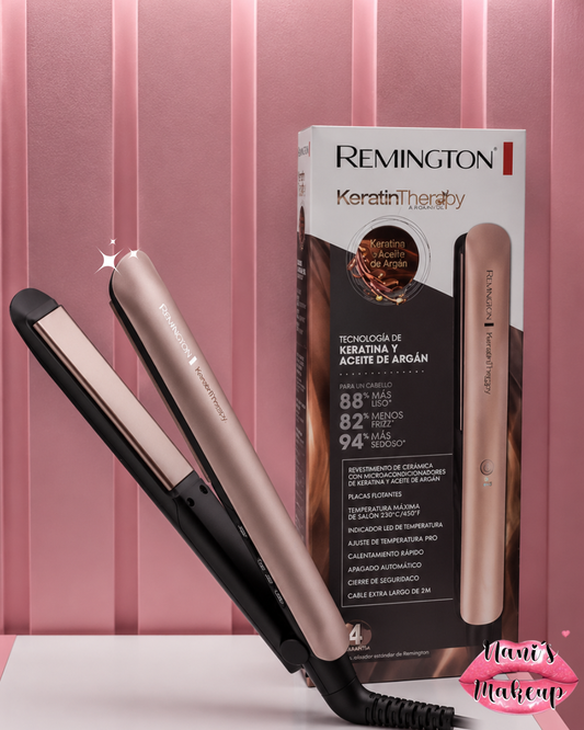 Plancha Alisadora Remington Keratina y Aceite de Argán ORIGINAL