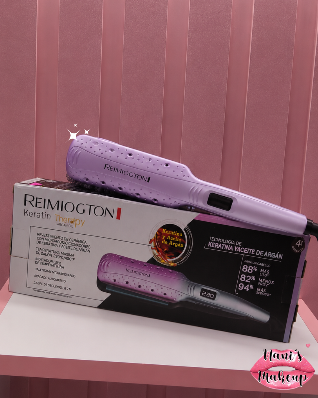 Plancha de Keratina y Argán Tornasol – Profesional hasta 950°F