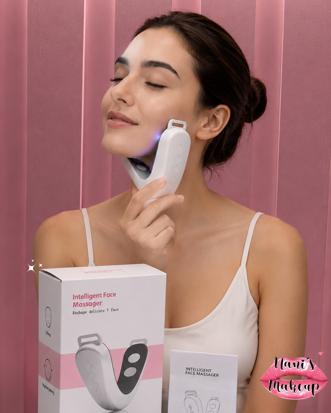 Masajeador Facial V Micro-Current Eliminador de papada