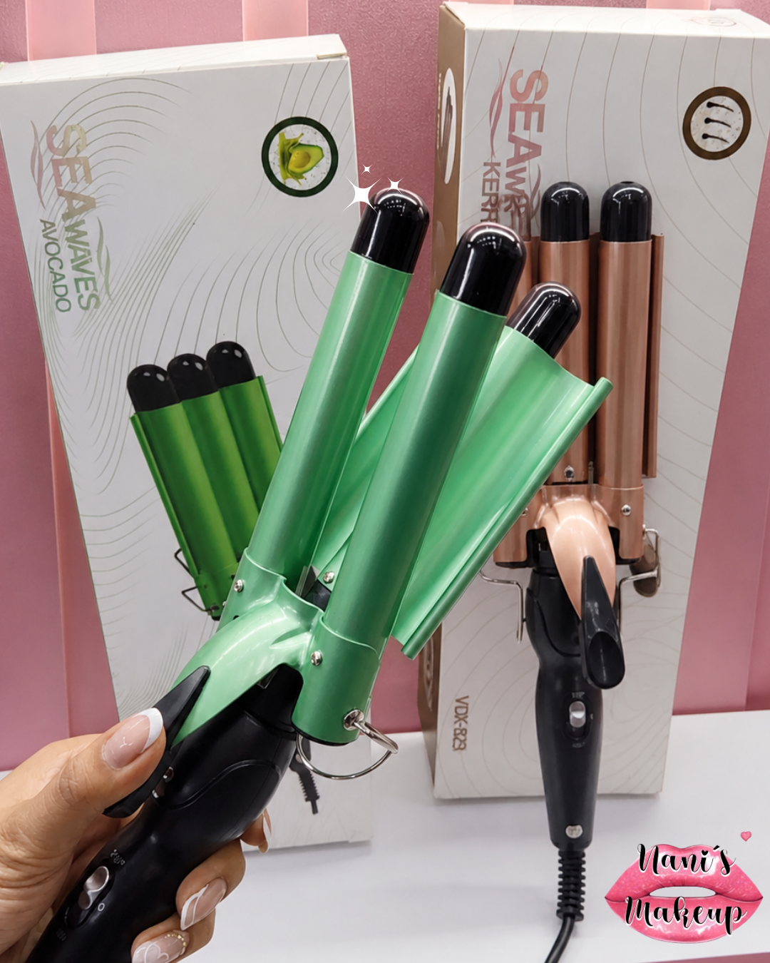 Rizadora Ondas de Sirena con Aguacate y Keratina