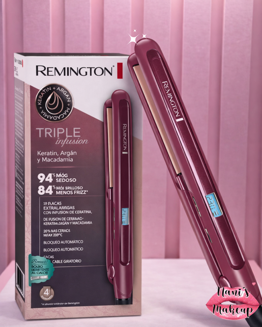 Plancha Alisadora Remington Triple Infusión ORIGINAL
