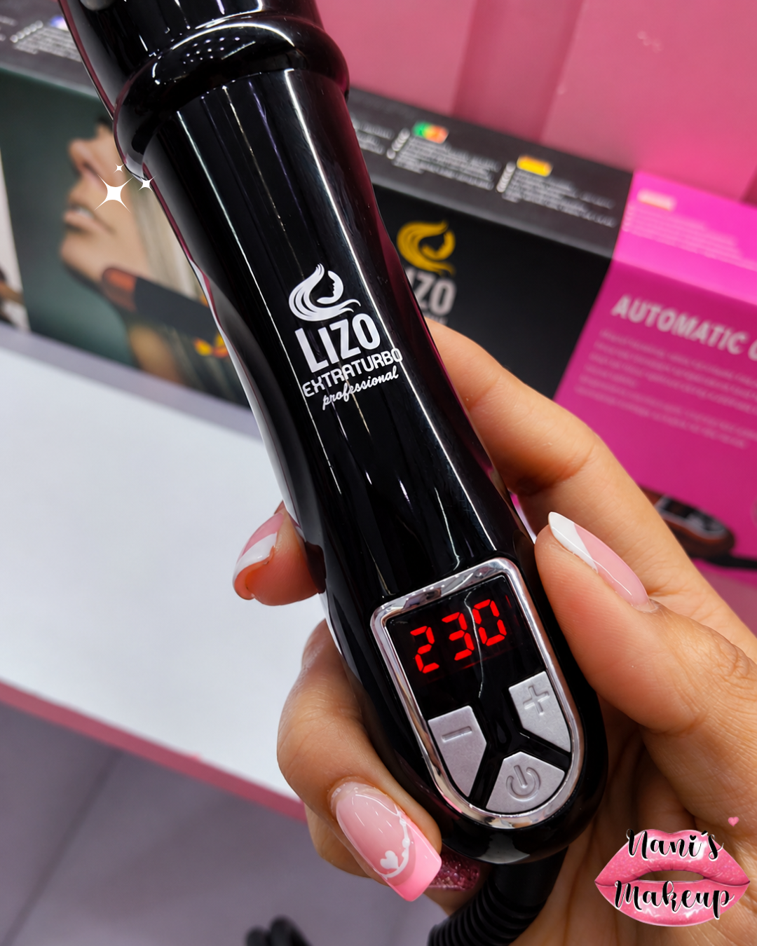 Pinza Rizadora Lizo Extraturbo Automática Profesional ORIGINAL