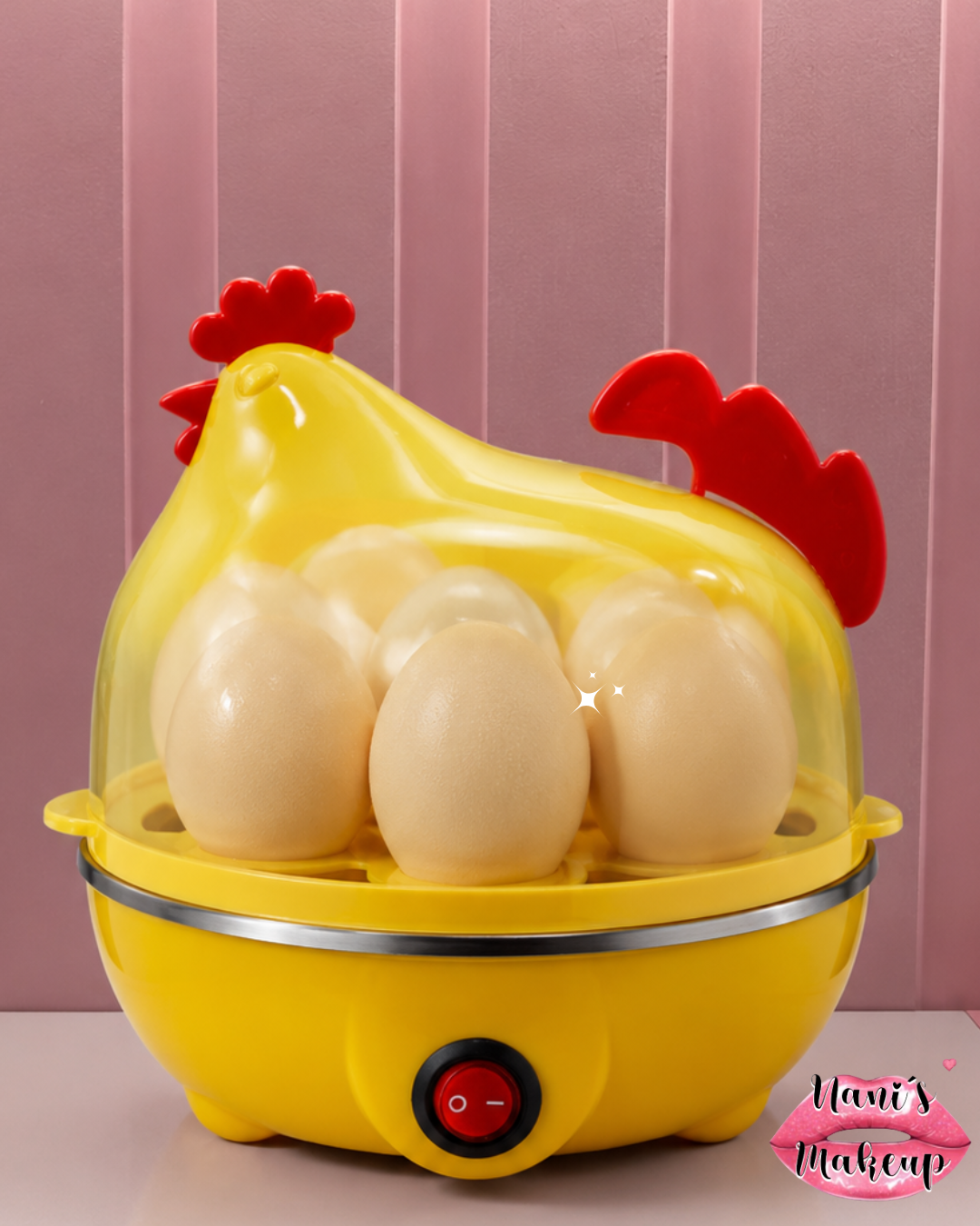 Hervidor Huevos Eléctrico Gallina Cocina Vapor 7 Huevos YS205