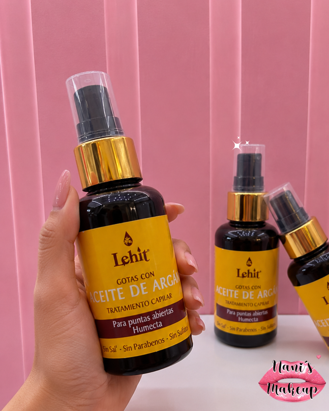 Gotas Aceite de Argán Lehit