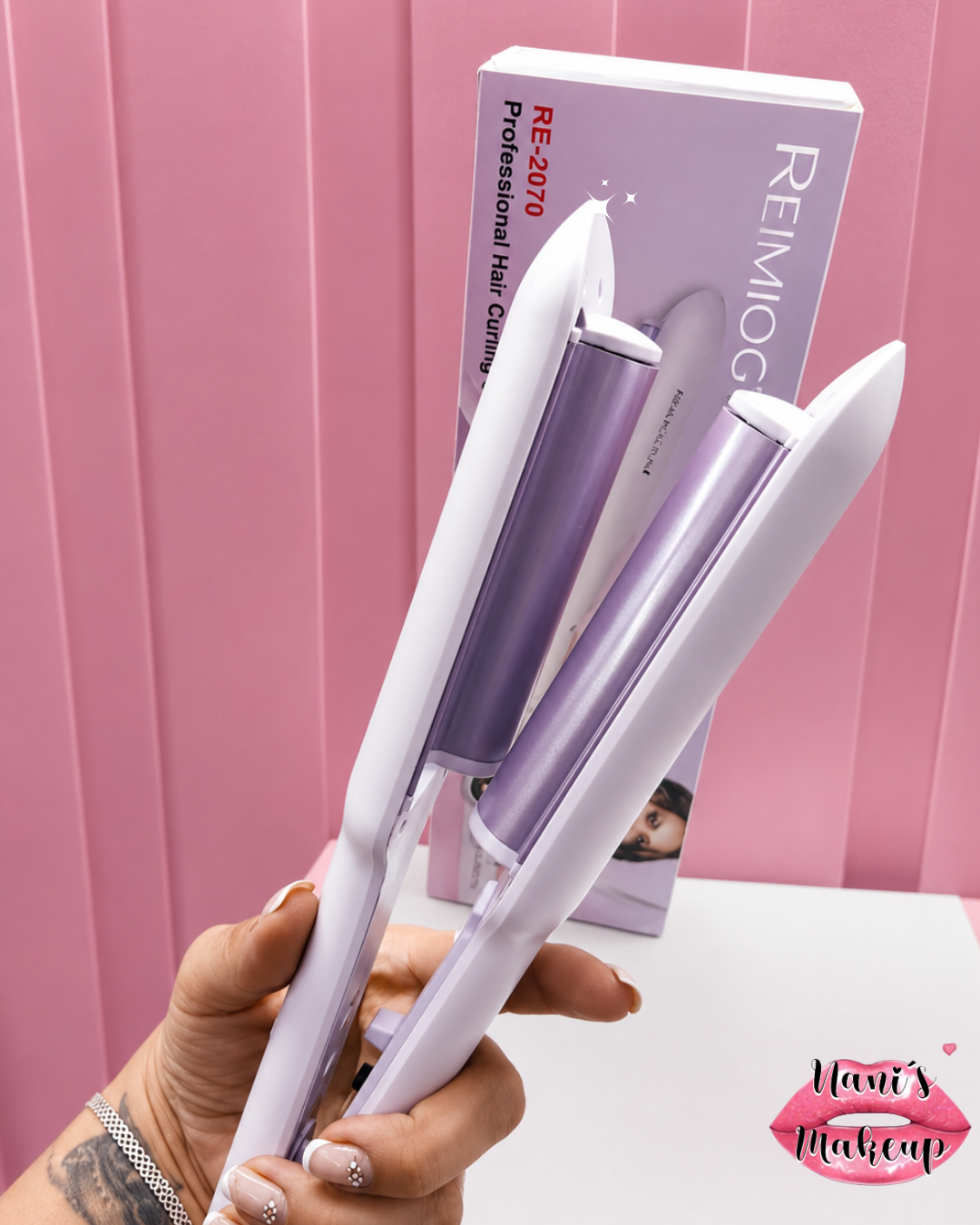 Plancha Rizadora para Cabello