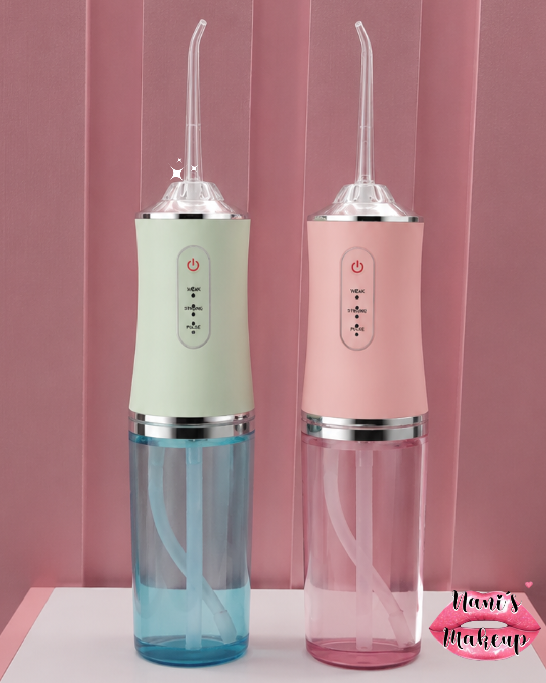 Irrigador Oral Portátil Recargable – Limpieza Profunda y Encías Saludables