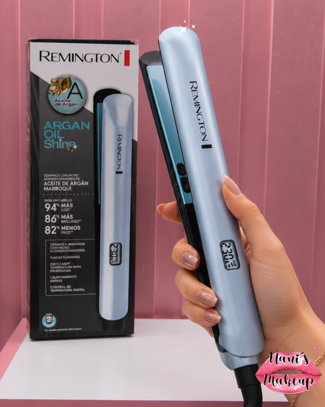 Plancha Remington Argan Oil Shine Profesional Original