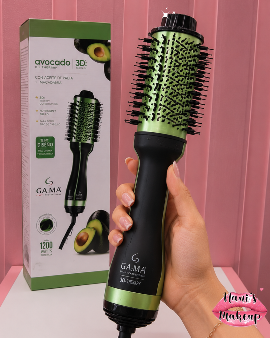 Cepillo Secador GAMA 1300W Profesional Original