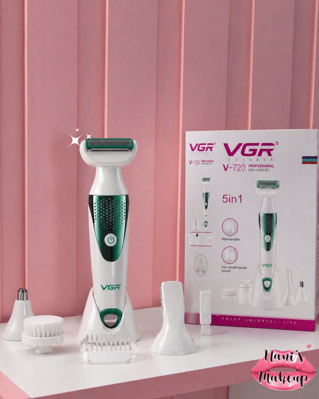 Maquina de Afeitar 5 en 1 VGR V-720