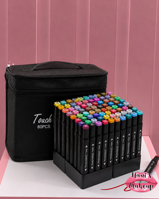 Kit de Marcadores x 80 Doble Punta