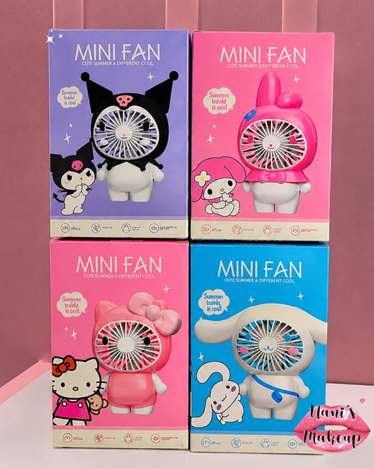 Mini Ventilador Mini Fan con Diseños