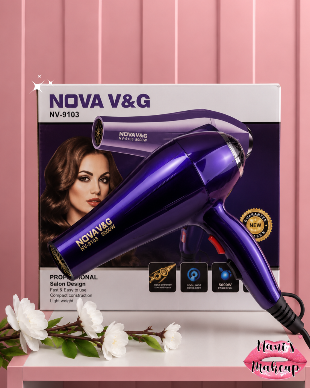 Secador Profesional De Cabello Nova 9103