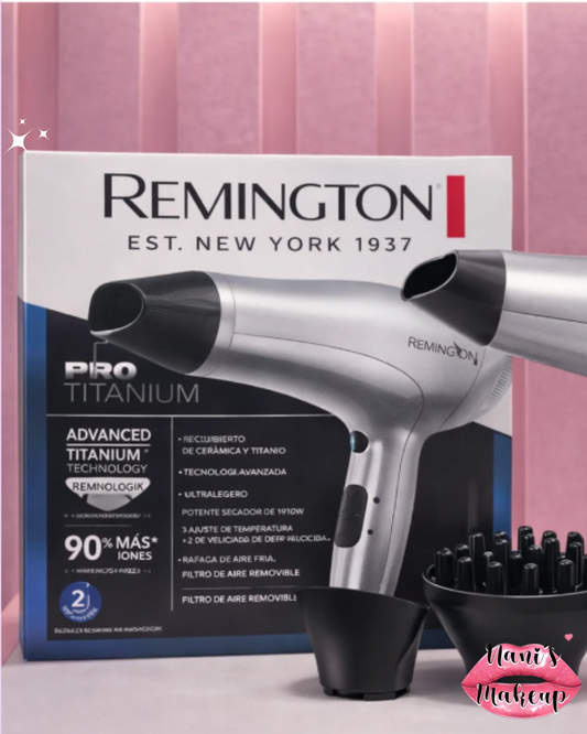 Secador pro Titanium Remington ORIGINAL