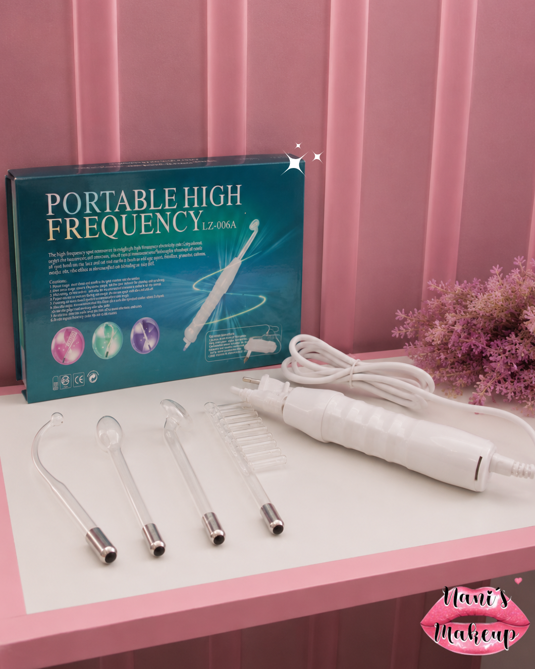 Masajeador Alta Frecuencia Capilar, Facial y Corporal