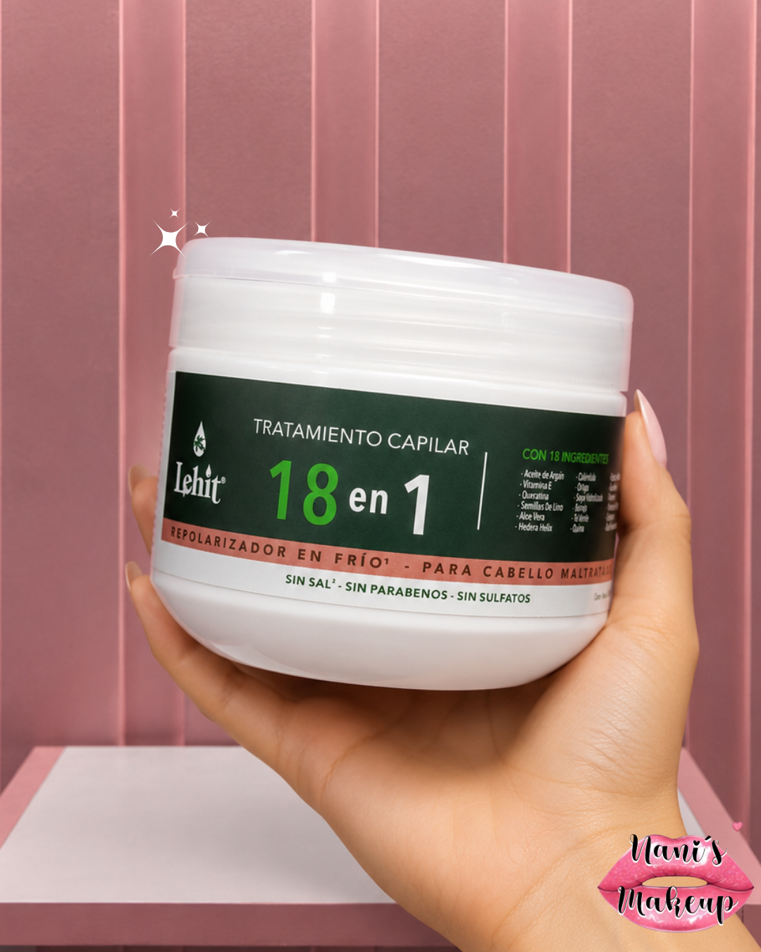 TRATAMIENTO CAPILAR LEHIT 18 EN 1 – REPOLARIZADOR EN FRÍO 💆‍♀️✨