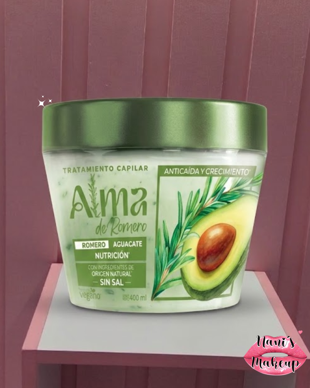 Tratamiento Capilar Alma de Romero | Cebolla, Aceite de Argán, Sábila y Aguacate