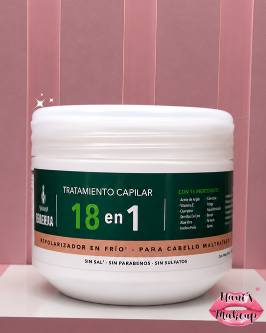 TRATAMIENTO CAPILAR LEHIT 18 EN 1 – 500G 💆‍♀️✨