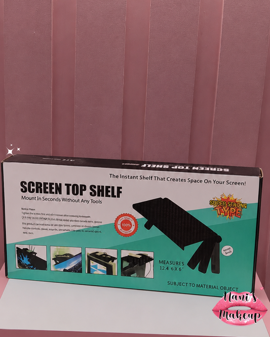 Soporte TV de Mesa con Repisa para Módem