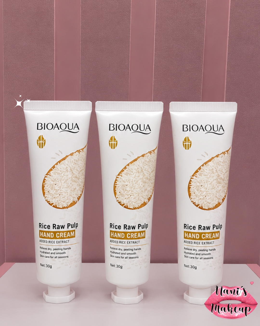 Crema de Manos Arroz Bioaqua