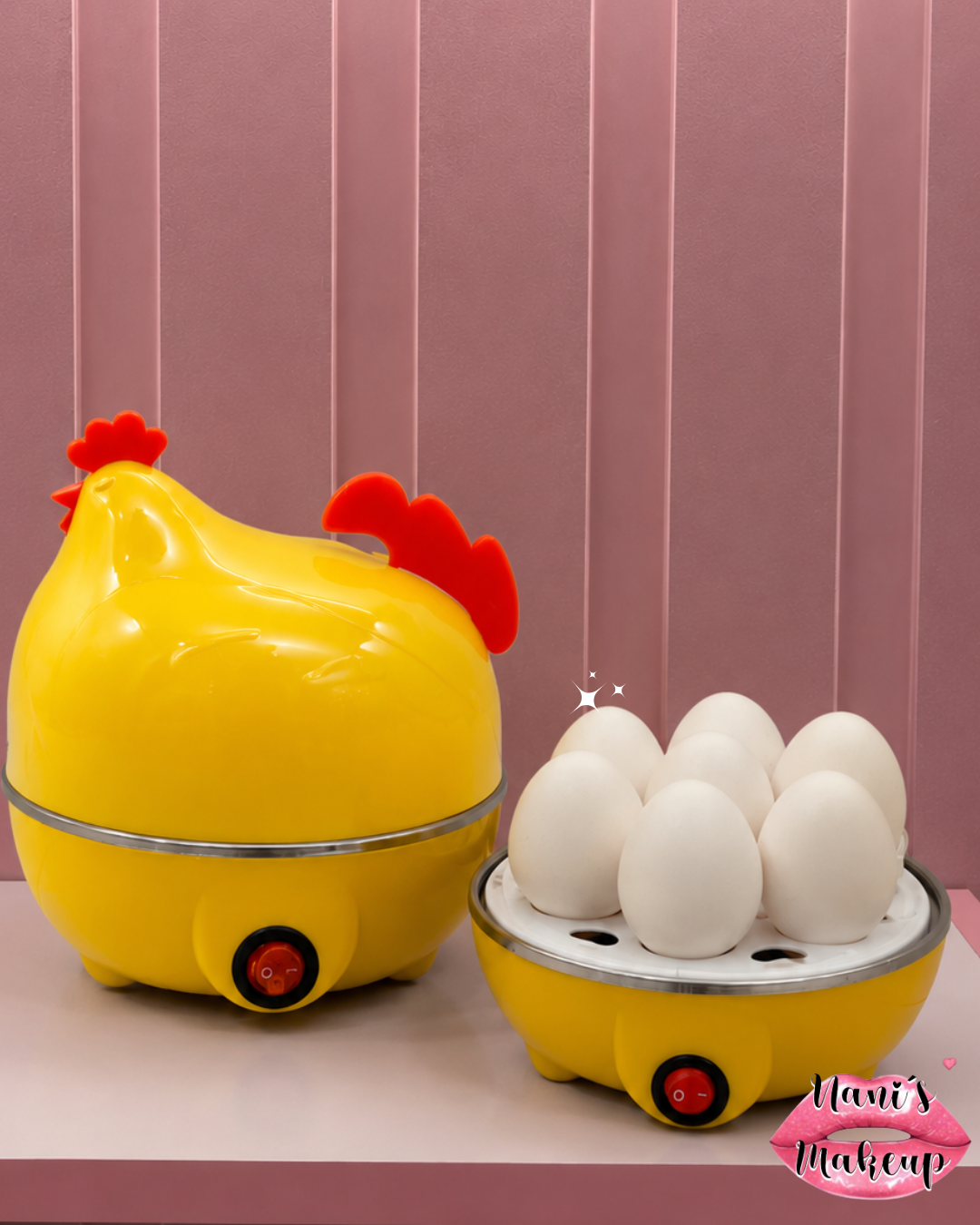 Hervidor Huevos Eléctrico Gallina Cocina Vapor 7 Huevos YS205