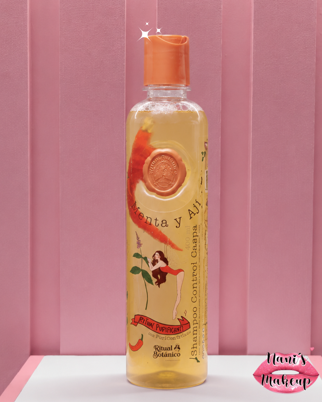 Shampoo Control Caspa Menta y Aji Origen Botanico