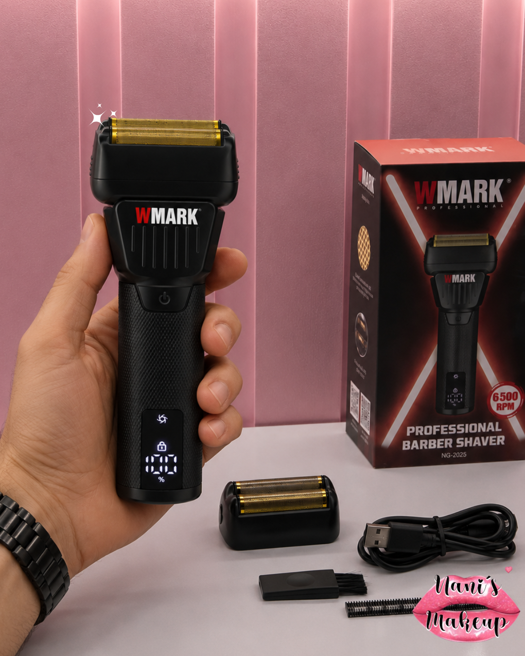 Máquina de Afeitar Shaver Wmark 7982 Profesional