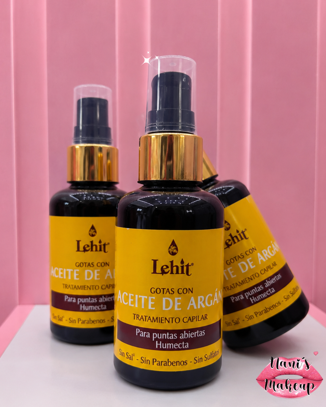 Gotas Aceite de Argán Lehit