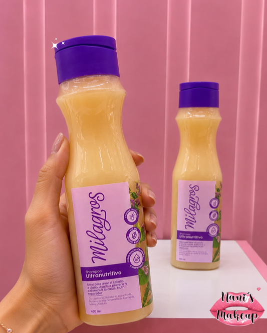 Shampoo Ultranutritivo Premium Milagros 450 ml
