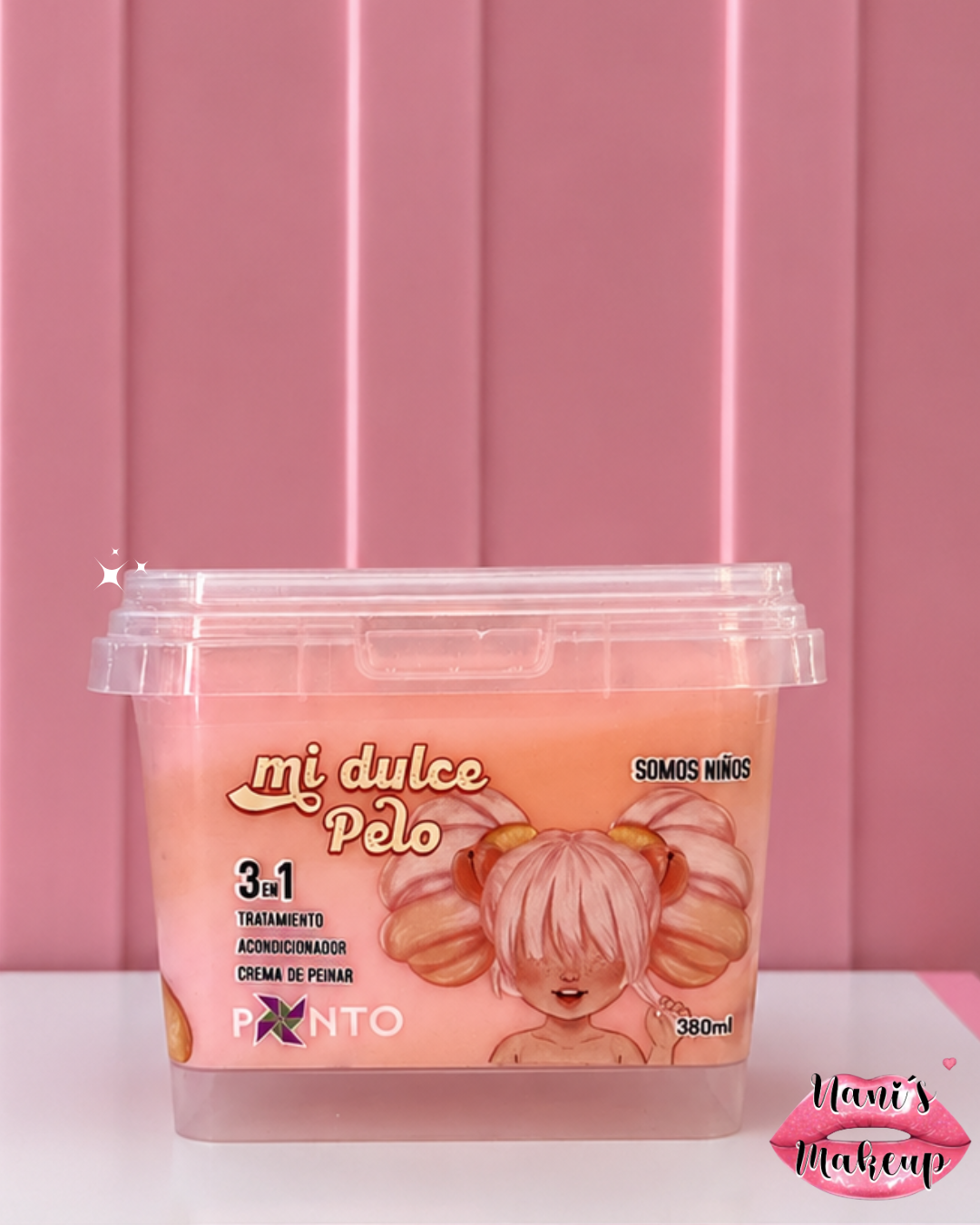 Tratamiento Acondicionador y Crema para Peinar Mi Dulce Pelo "Somos Niños" Ponto